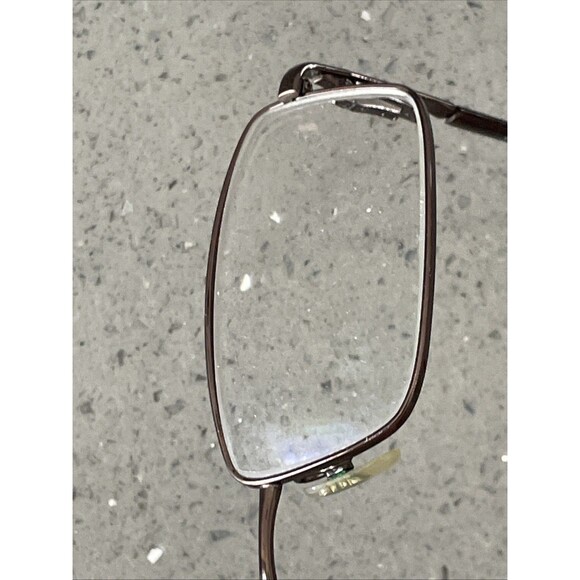 Salvatore Ferragamo Eyeglasses FRAMES ONLY Bronze rectangle 55-17-140
